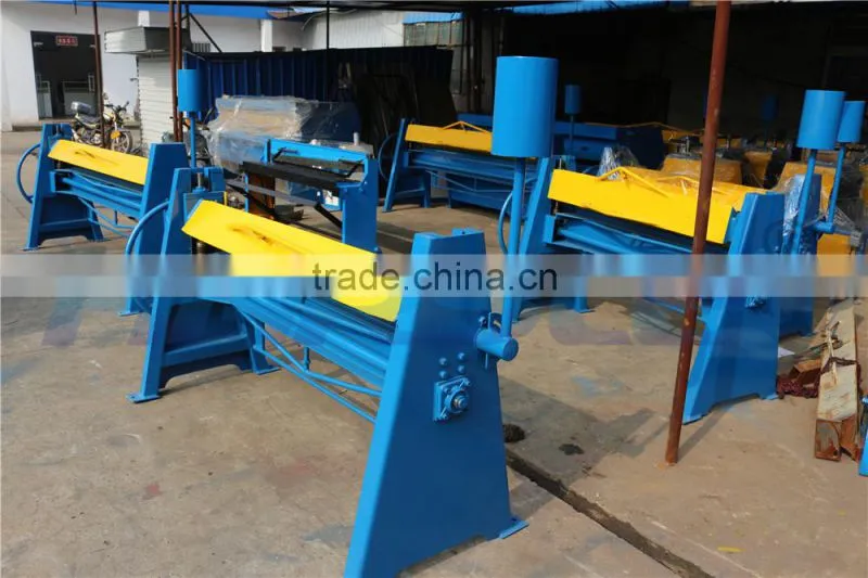 manual folding machine for 2mm metal plate, Manual Steel Folding Machine