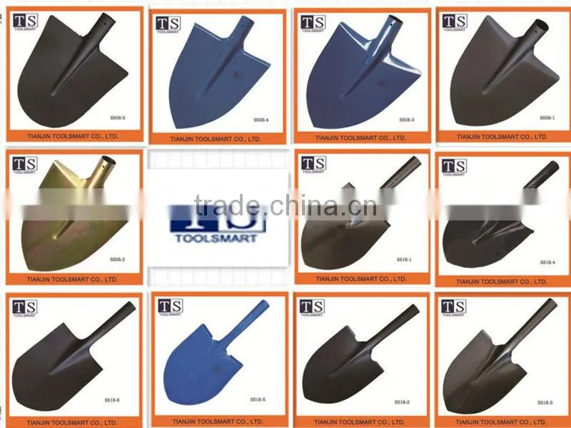 small garden steel spade shovel head