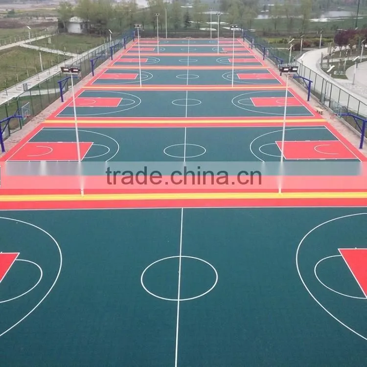 stylish interlocking sport flooring for playground, kindergarten