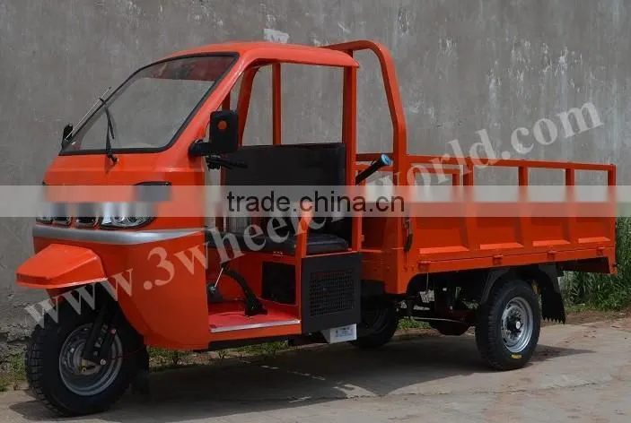 China popular zongshen 250cc enclosed motorcycle/three wheel mini cargo car