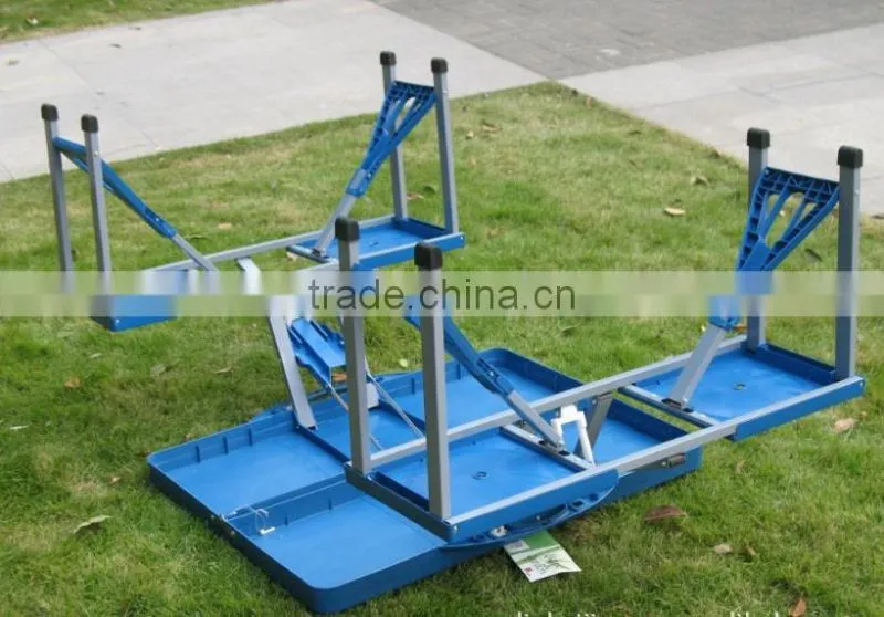 plastic folding picnic table and chair portable table for outside