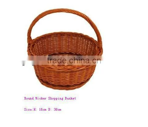 Brown wicker cooler baskets For sales