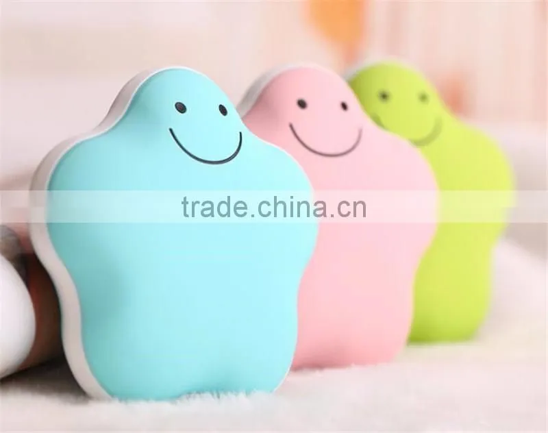 Shenzhen factory direct sales Lucky star charge hand warmer USB charging warm hand Dual purpose hand warmer