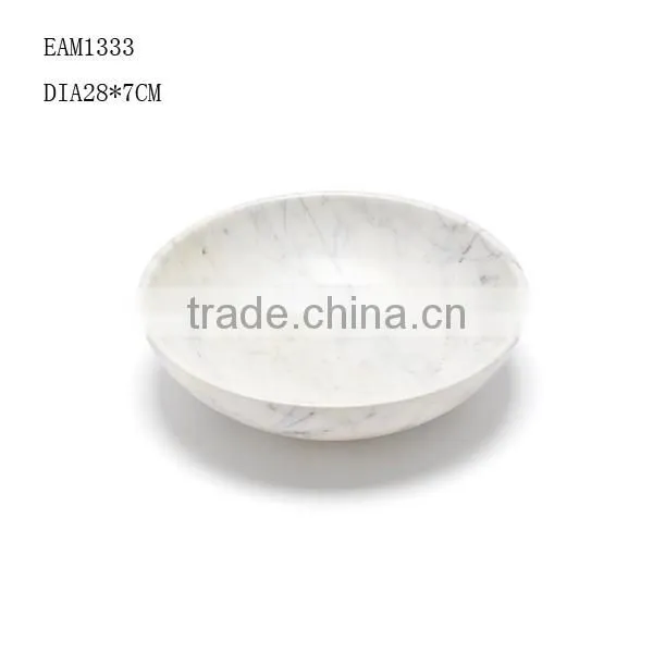 Urban design marble tray carrara white marble trivet
