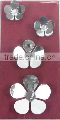 Flowers Shape 3D Wall Decals Acrylic Stickers
