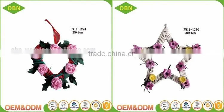 Wholesale lovely wicker heart for decoration