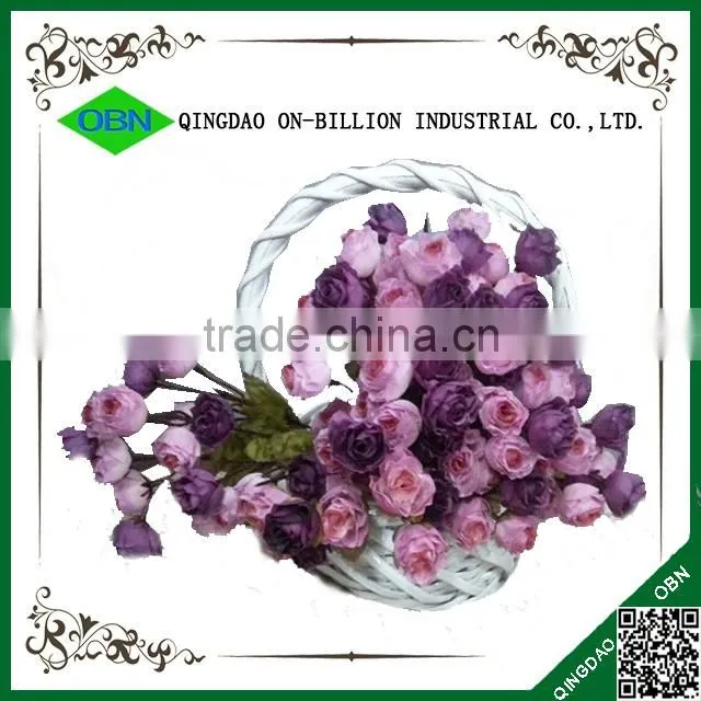 Willow flower wicker wedding decoration baskets for gift