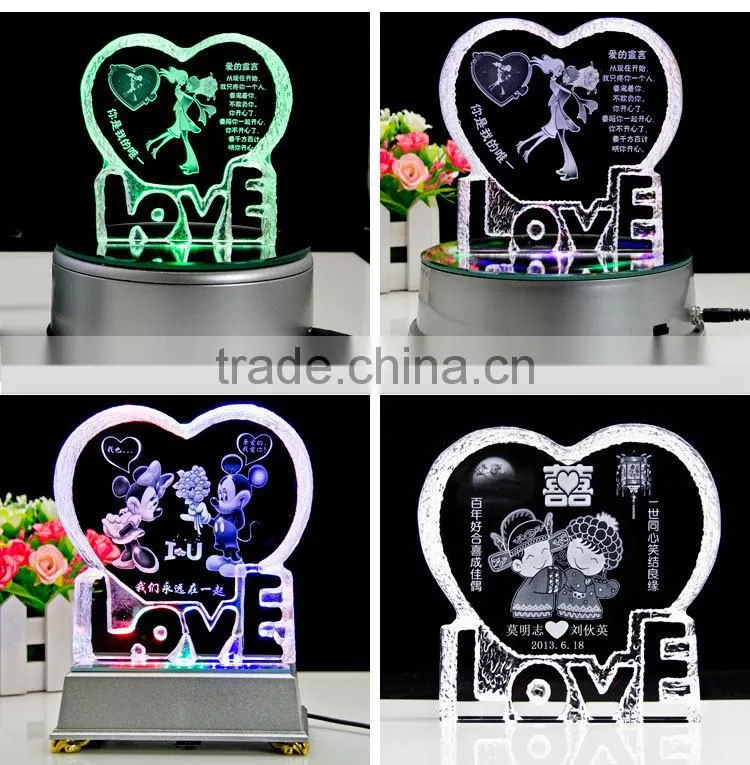 crystal photo ablum for wedding gifts
