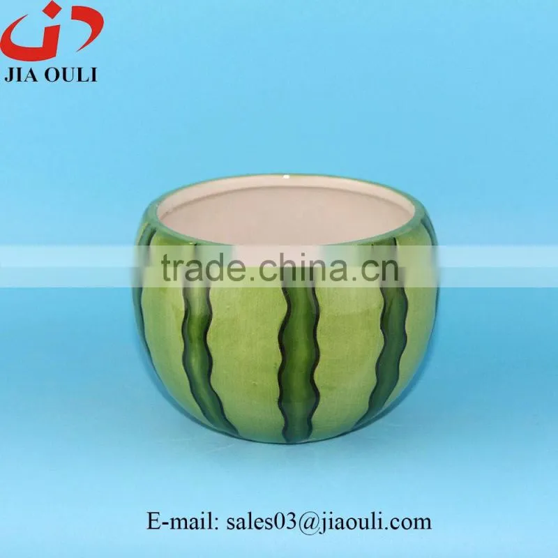 BSCI Certificate Factory Simple Design square Ceramic flower pot, cube planter