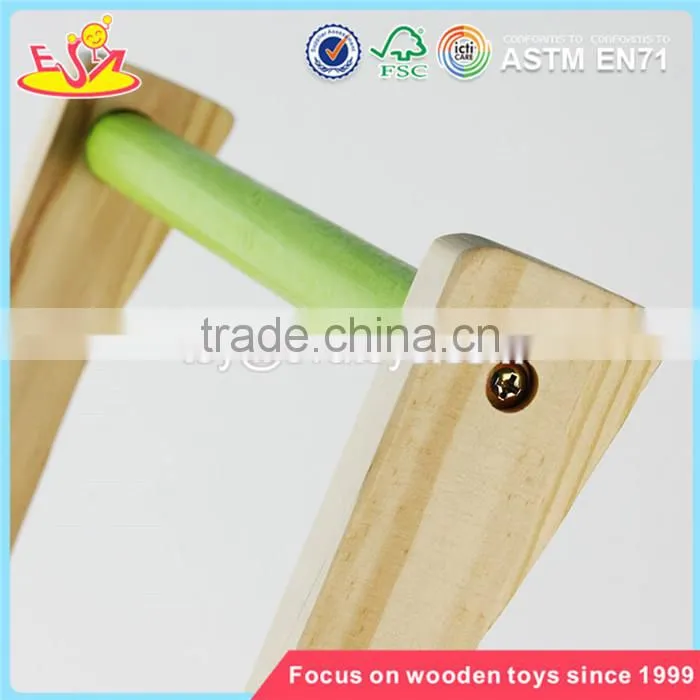 wholesale educational wooden baby activity walker funny toys wooden baby activity walker with building blocks W16E076