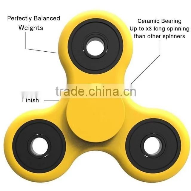 spinner fidget toy, hand spinner tri-spinner toy spinner light spinner toy