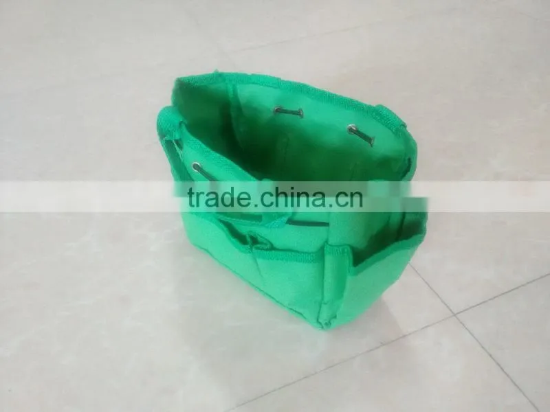 Strong canvas fabric children garden tools bag