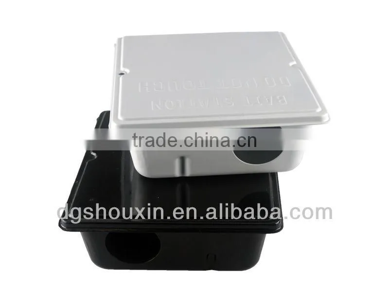 Rodenticide bait trap mouse rat bait station SX-5011