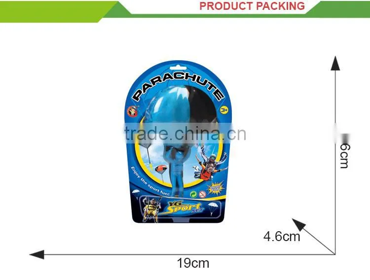 Wholesale promotion gift plastic small toy parachute