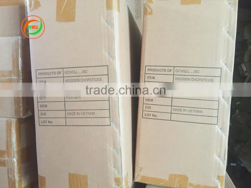 Hot sales 2017 - Disposable Wooden chopsticks 203.x4.3mm; 203x4.5mm; 203x4.8mm for Japan and Korea market