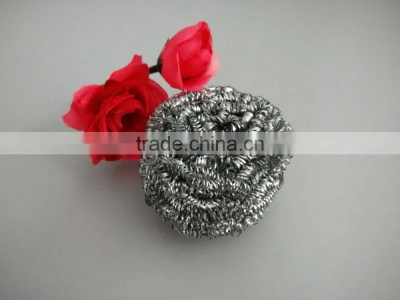 alibaba china durable stainless steel scourer, gavlanize scourer