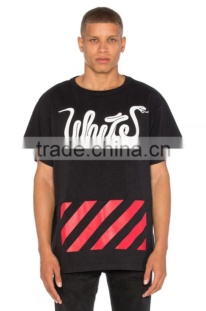 Good quality casual modern top grade men's plain t-shirts