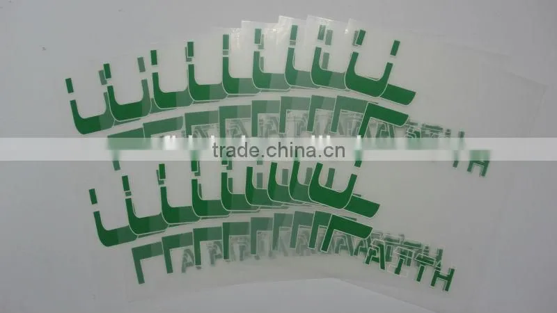 High quality custom t shirt heat transfer label