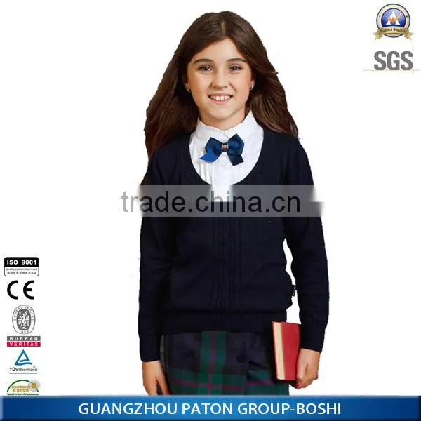Boshi profesional OEM knitwear sweaters v neck acrylic sweater