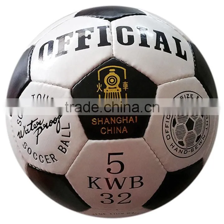 Outlet soccer-ball Size 5 stock PU soccer balls liquidation lot 150710Vl