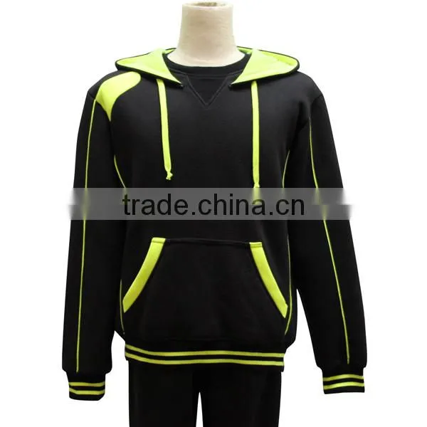 Hot Selling Promotion Cheap Bulk Wholesale Men Fleece Hoody Tracksuit Sportswear Sets Pullover Custom Logo