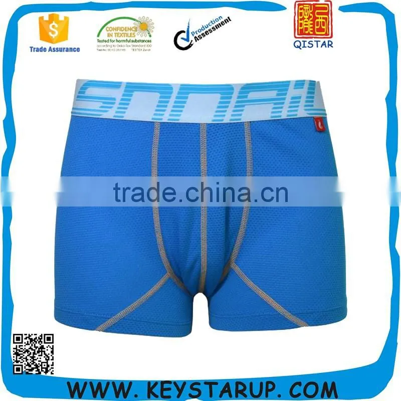Professional Man's Brief Cotton Spandex Fabrics Boxer Shorts