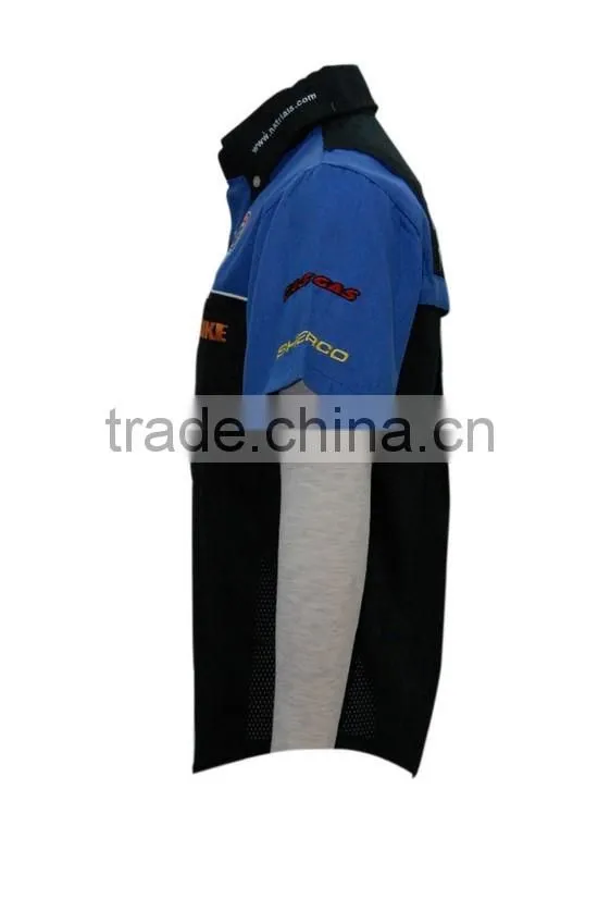 Turn-down collar Shirt ActivityTeam Shirt Embroider logo Shirt
