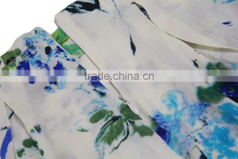 Fashion short pants bottom women's trouser young girl floral shorts for sale