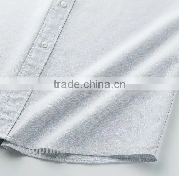 Long Sleeve Oxford Men casual Shirt