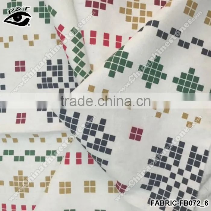 New pattern japanese printed linen fabric for table sofa curtain