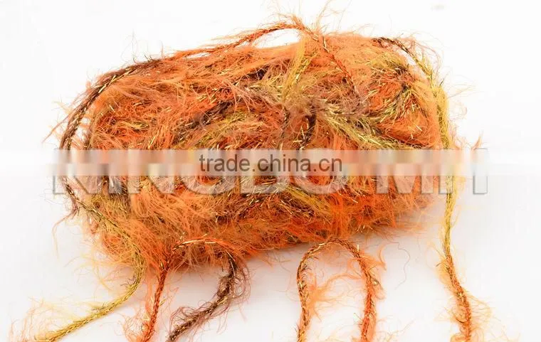 Crochet fancy yarn for hand knitting
