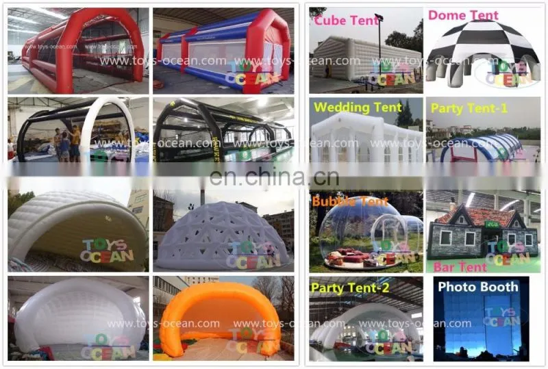 Hot Sale Rental Commercial inflatable clear bubble tent for camping