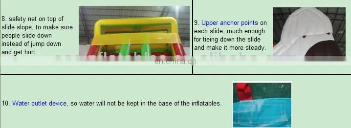 New Hippo Design Inflatable Obstacle Course