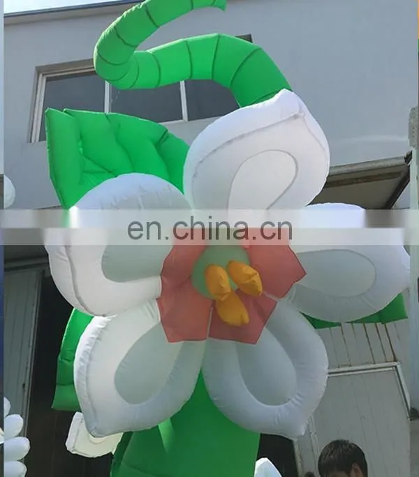 giant Outdoor Garden Decoration Inflatable Flower/Inflatable garden Flower