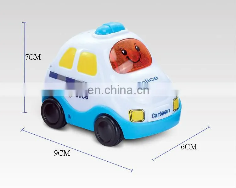 6 pcs newest kids cartoon plastic toy wind up car