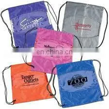 eco drawstring non woven bag cheap promotional drawstring bag