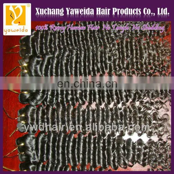 Beautiful mongolian deep wave hair extensions alibaba hair export quality products