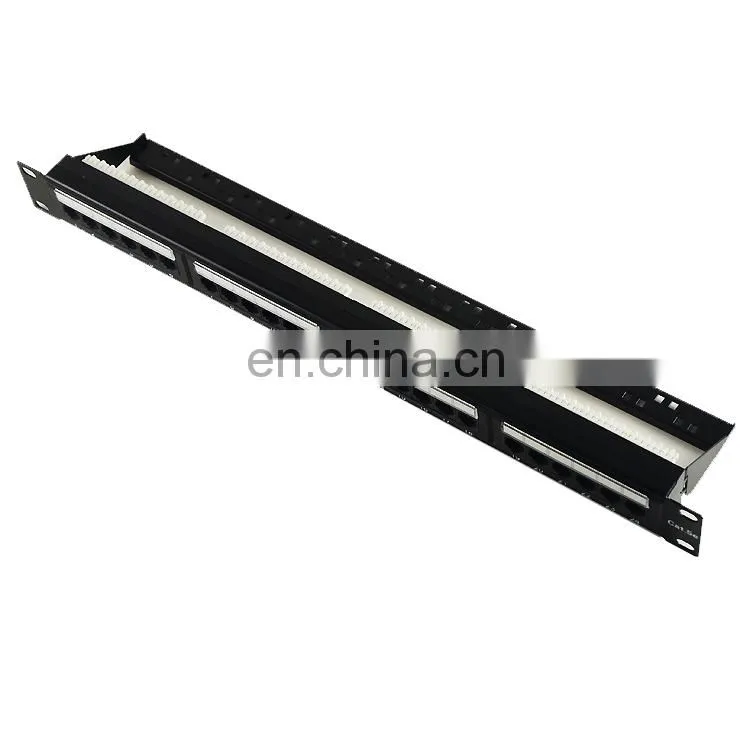 48 port fiber optic cat7 cat6 utp ftp patch panel