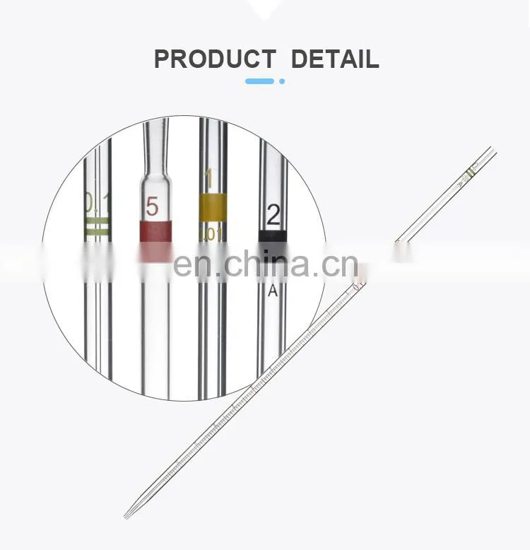 JOAN LAB Glass Measuring Pipette Graduated Pipette