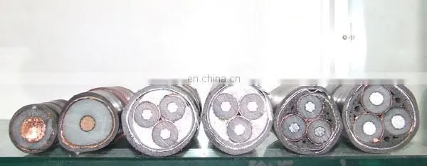 HOT xlpe coated steel wire armoured 33kv cable under IEC standard for Canada
