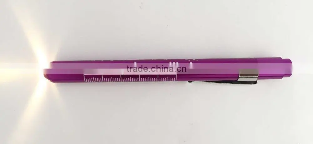 Promotion Wholesale Pocket Clip Warm White led medical pen light