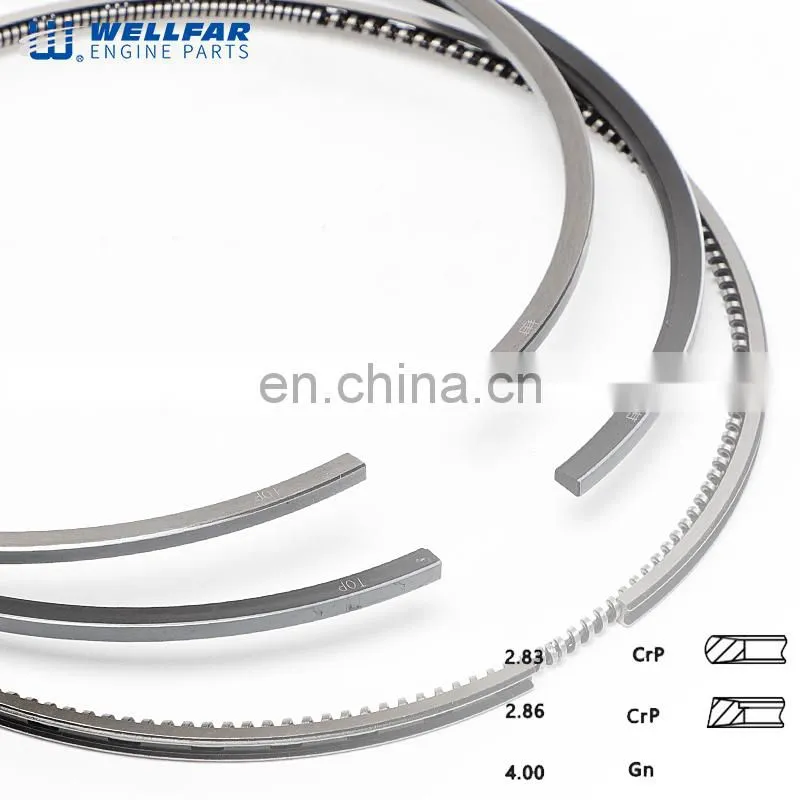 Diesel machine engine ISX piston ring 137 mm '4089154 with Phosphatized
