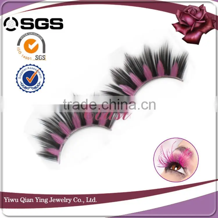 Cheap fake individual mink strip eyelashes