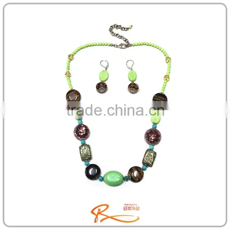 High quality fashion style simple design charms necklace