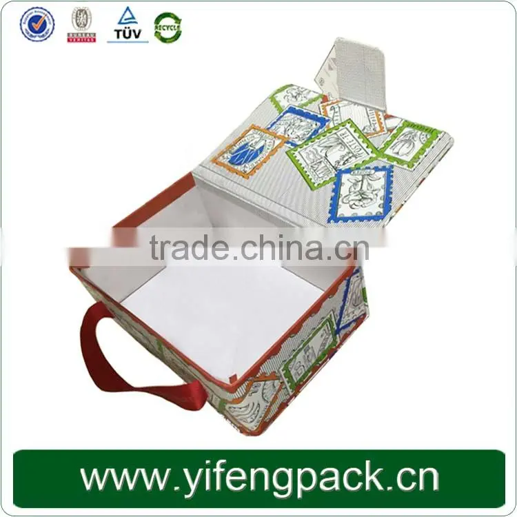 China made cardboard small suitcase gift box