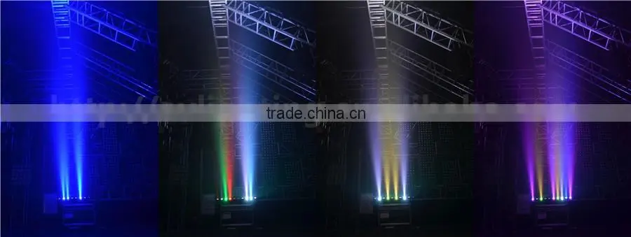 M1010 stage lighting effect 10pcs*10w rgbw four in one led beam/wash light