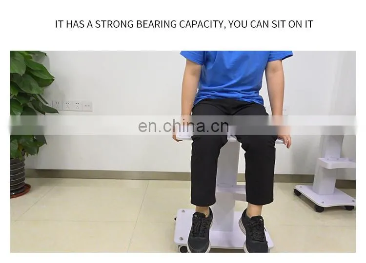 Standing Beauty Hair Salon Trolley Cart With Universal Wheels For Beauty Equipment Use