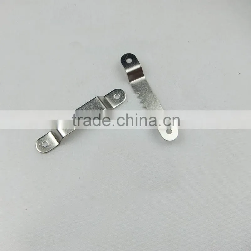 New! Silver Small Photo Frame Fastening Steel Metal Plates For Boxes