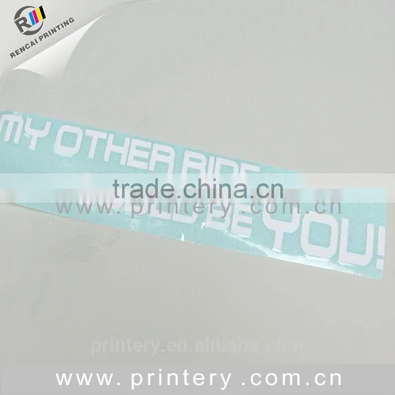 wholesale high quality window decals sticker//car body stickers design