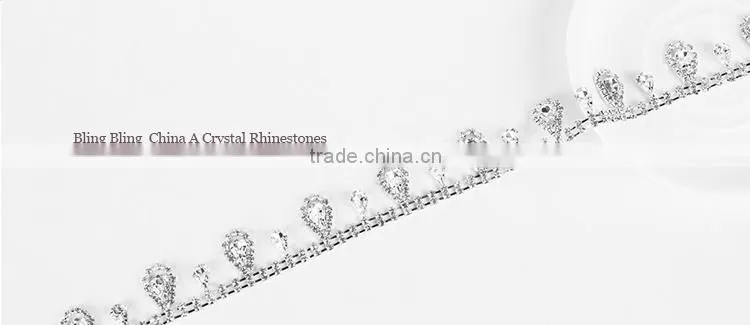 hot online shopping pakistan rhinestone cup chains for shoes boots decoration cupchain crystal